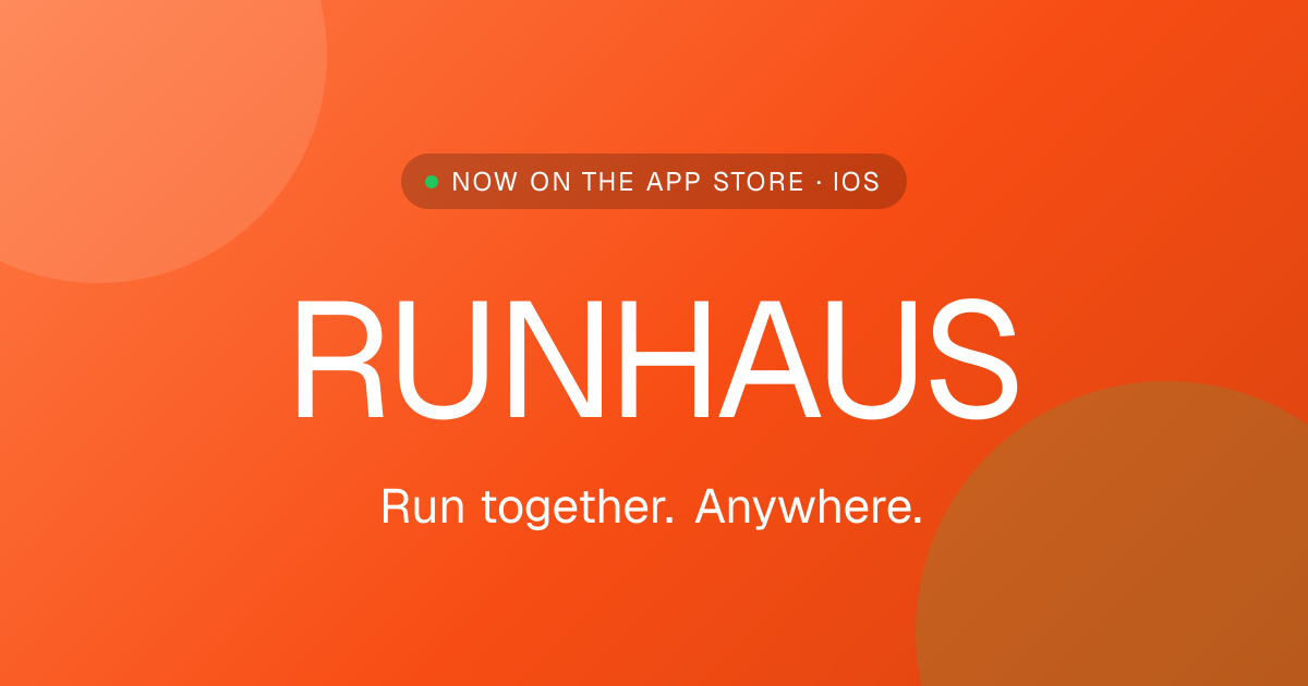 Everyone I used to run with moved away, so I built an app to run with them anyway logo